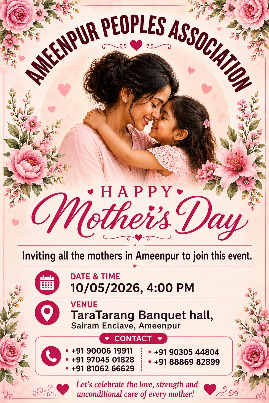 Mother’s Day celebrations in Ameenpur